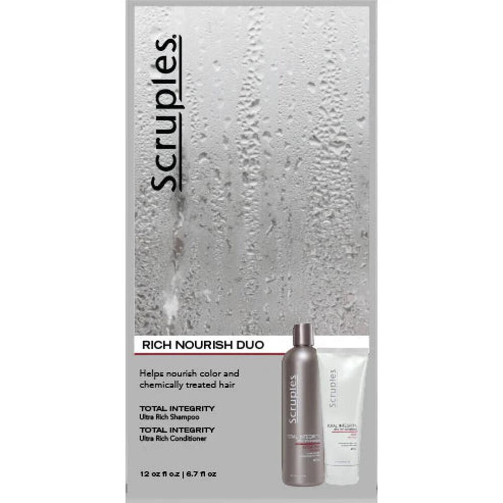 Scruples Total Integrity Ultra Rich Shampoo 12 oz & Conditioner 6.7 oz Duo